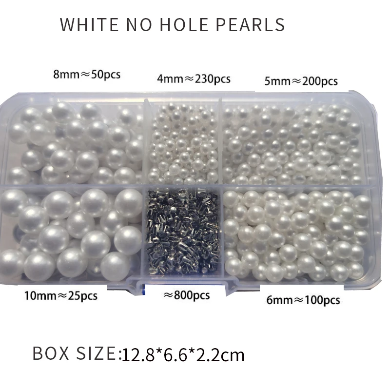 Handmade Beading Machine Pearl Inlay Machine with Round Pearl Beads Rivet Studs for Hats Shoes Clothes Bags Skirts