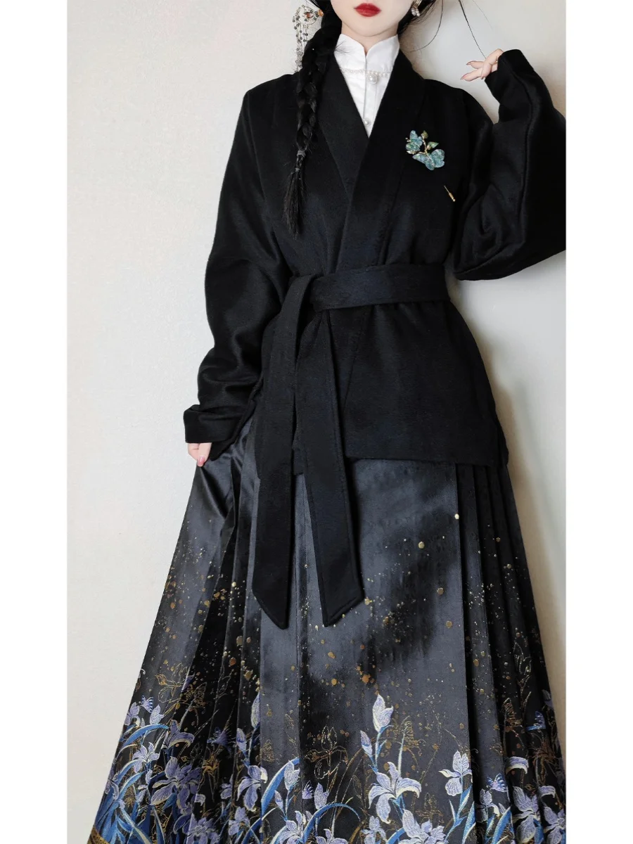 improve-song-dynas-hanfu-women's-woolen-coat-ort-bla-polyester-fiber-00-daily-wear-office-suitable-modern-hanfu-outer