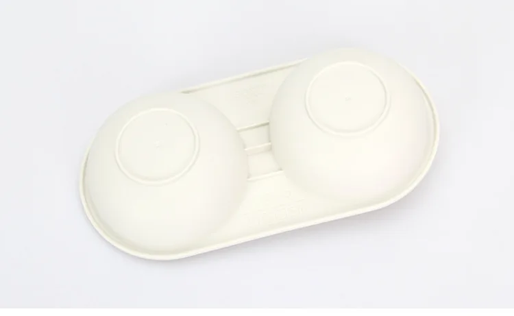 Mikrowelle Ei Wilderer Lebensmittel Grade Kochgeschirr Doppel Tasse Ei Kessel Küche Gedämpftes Ei Set Mikrowelle Öfen Kochen Werkzeuge – Detail 3