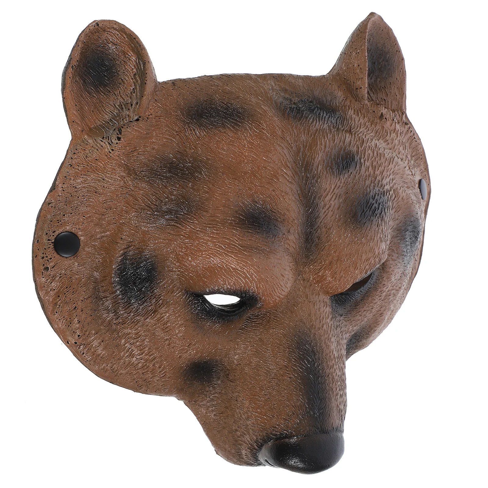 Animal Bear Mask Pu Material Reusable Comfortable For Masquerade Party Festival Carnival Cosplay Dance Show Bear Head Mask