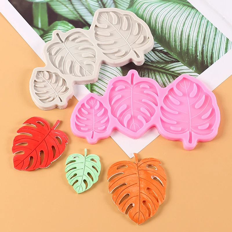 Leaves Maple Leaf Silicone Mold DIY Fondant Chocolate  Cake Decoration Cupcake Topper Candy Gum Paste Molds