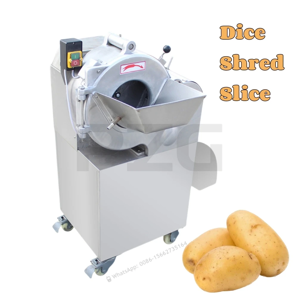 

800kg/H Customized Vegetable Carrot Potato Cutter Machine Automatic Vegetable Tomotato Onion Cube Dicer Dicing Cutting Machine