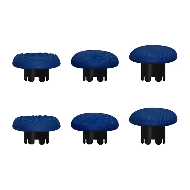 ABMF-Game Console Joystick Triggers Buttons For PS5 Replacement Thumbsticks Joysticks Cap White