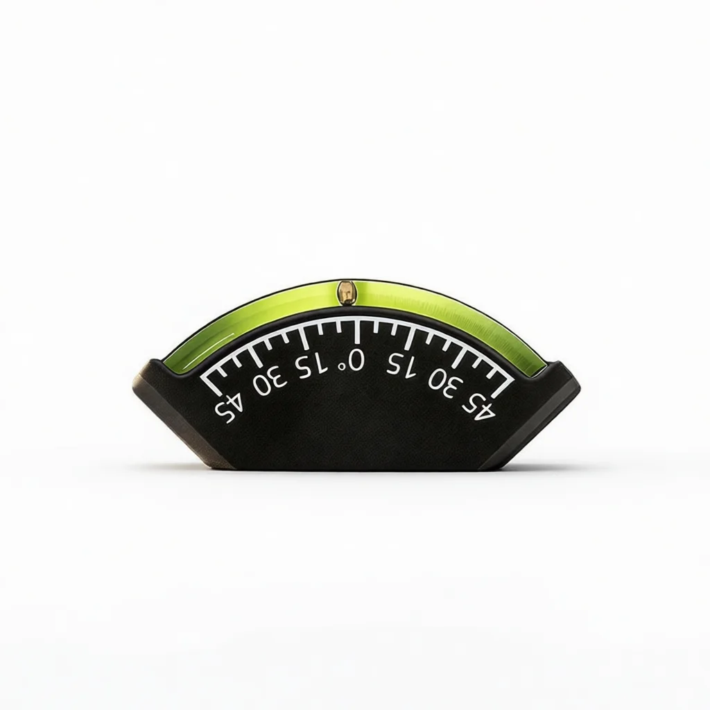 Mechanical Car Inclinometer Vehicle Slope Indicator Marine Boat Tilt Gauge Automotive Precision Leveling Tool Angle Finders
