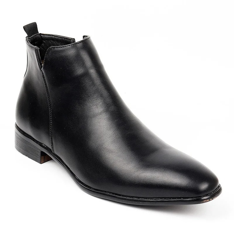 

High Quality Men Chelsea Boots Fashion Men's Shoes 2025 New British Style Men's Short Boots High-end Men Boots Botas Para Hombre