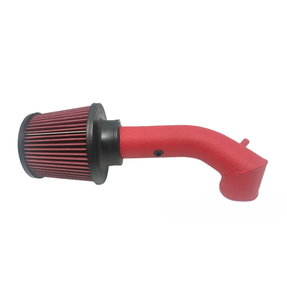 Car Cold Air Intake System High Flow Red Aluminum Pipe Kit With Air Filter Fit for Suzuki Swift 1.5 1.3L
