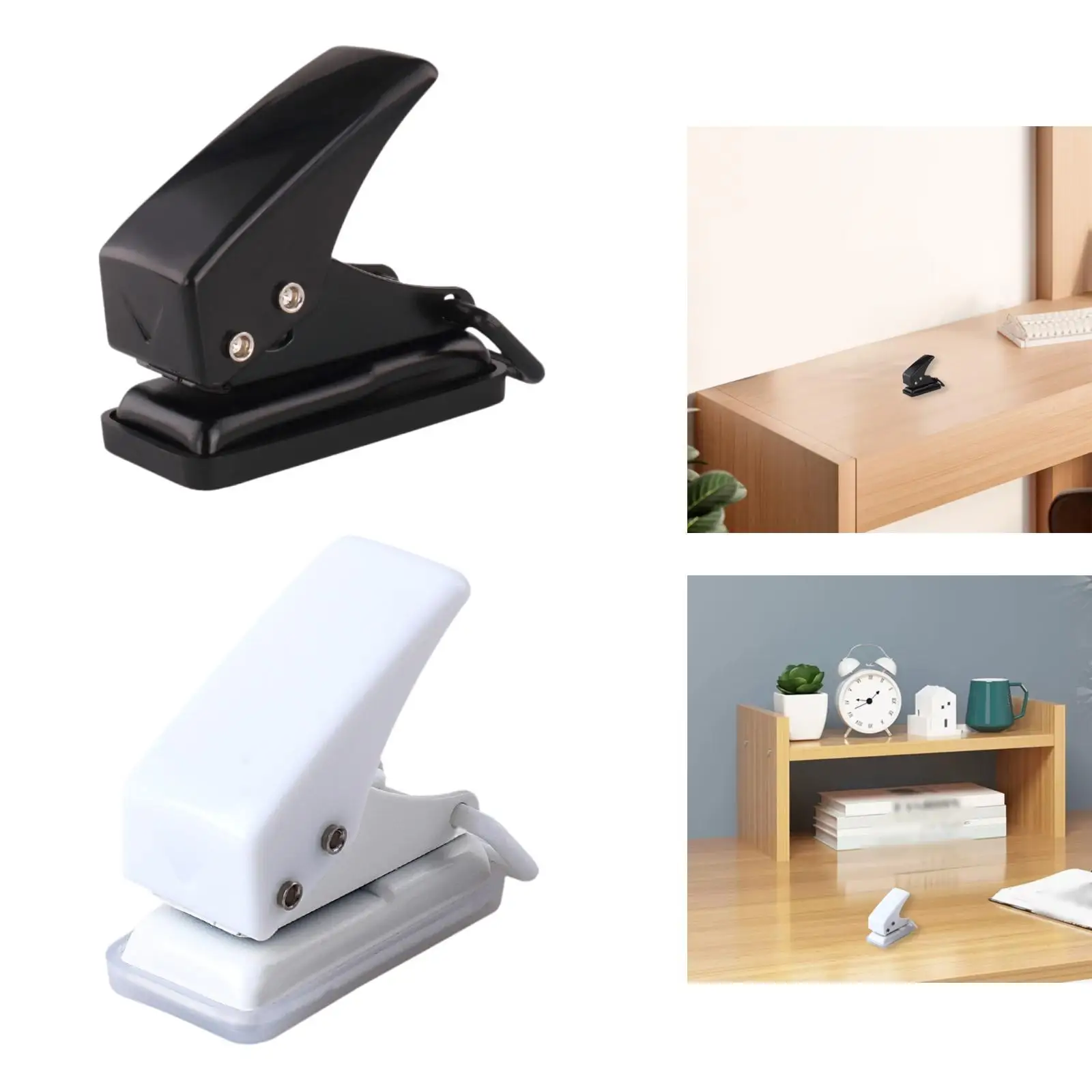 Mini perforador pequeño y compacto, suministros para el hogar para manualidades de proyectos de arte en papel