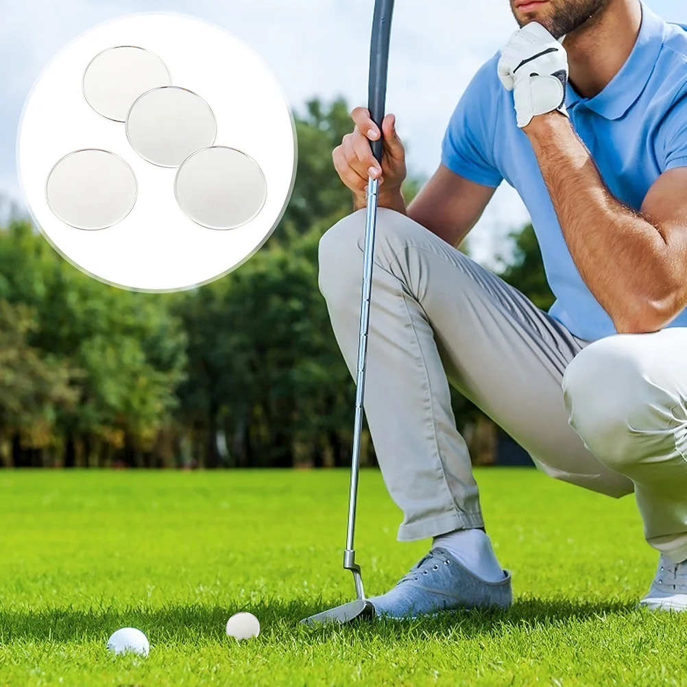 5 قطعة كرة جولف موقف تسمية محاذاة أداة كرات علامة علامات بمناسبة الاستنسل #4