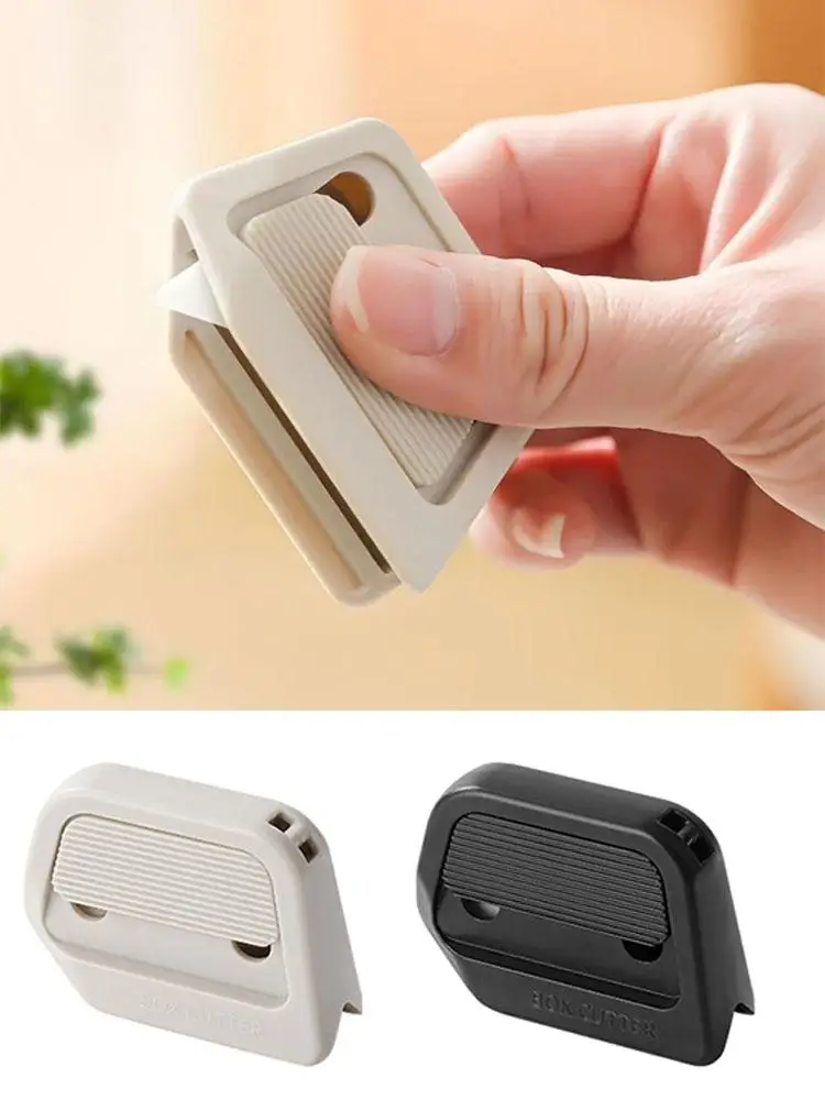 Ouvre-paquets en céramique Portable, sécurité antiadhésive, rebond automatique, ouvre-paquet magnétique, outil de déballage, autobloquant, 1/2 pièces