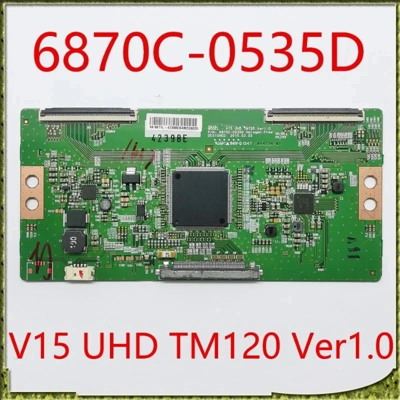 

6870C-0535D V15 UHD TM120 Ver1.0 TCON Board Original T-Con Borad for TV T CON 6870C 0535D Replace Equipment 6870C0535D