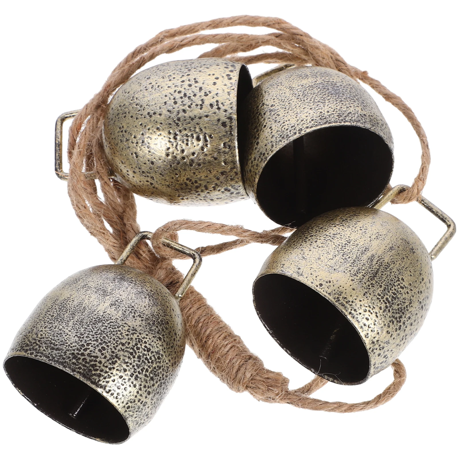 

Vintage Cow Decoration Metal Rustic Hanging Farmhouse Garden Outdoor Wedding Festival Decoration Craft Bell Noise Maker Metal