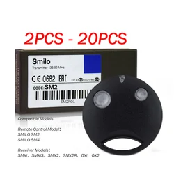 SMILO SM2 SM4 Gate Remote Control Garage Door Opener 433.92MHz For OXI OX2 SMXI SMX2 SMX2R SMXIS Receiver Controller Motor