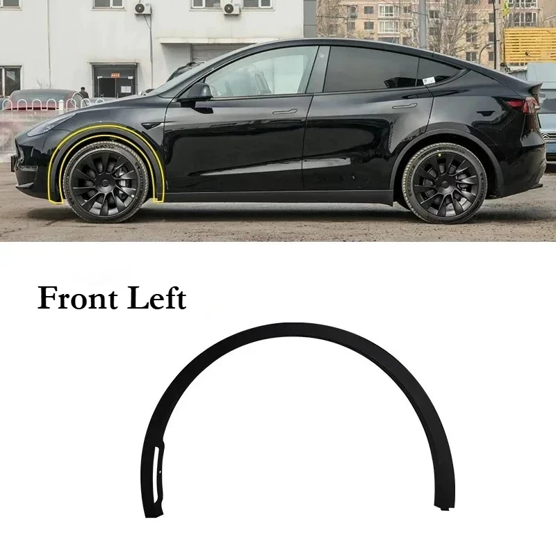Voor Tesla Model Y Voor Achterwiel Wenkbrauw Molding Fender Flare Spatborden 1494185-00-B 1494186-00-B 1494161-00-B 1494162-00-B - afbeelding 1