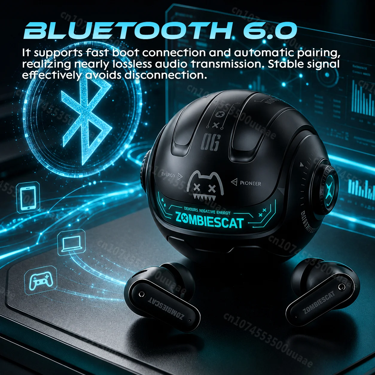 ゾンビキャットB26アーマーANCノイズキャンセリングイヤホ - Earbuds Anc Wireless のレビューと価格