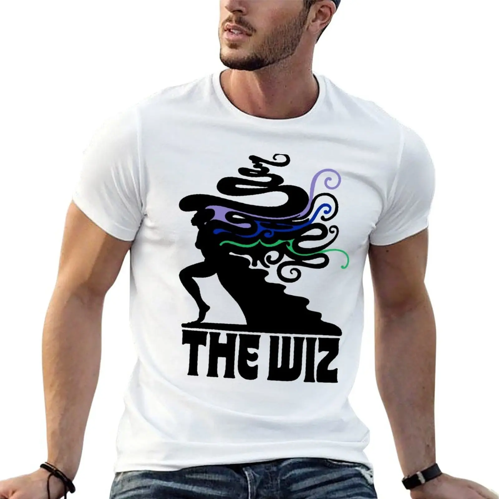 

THE WIZ T-Shirt t shirts with prints cotton t shirts man 100% cotton t shirt pack T-shirt