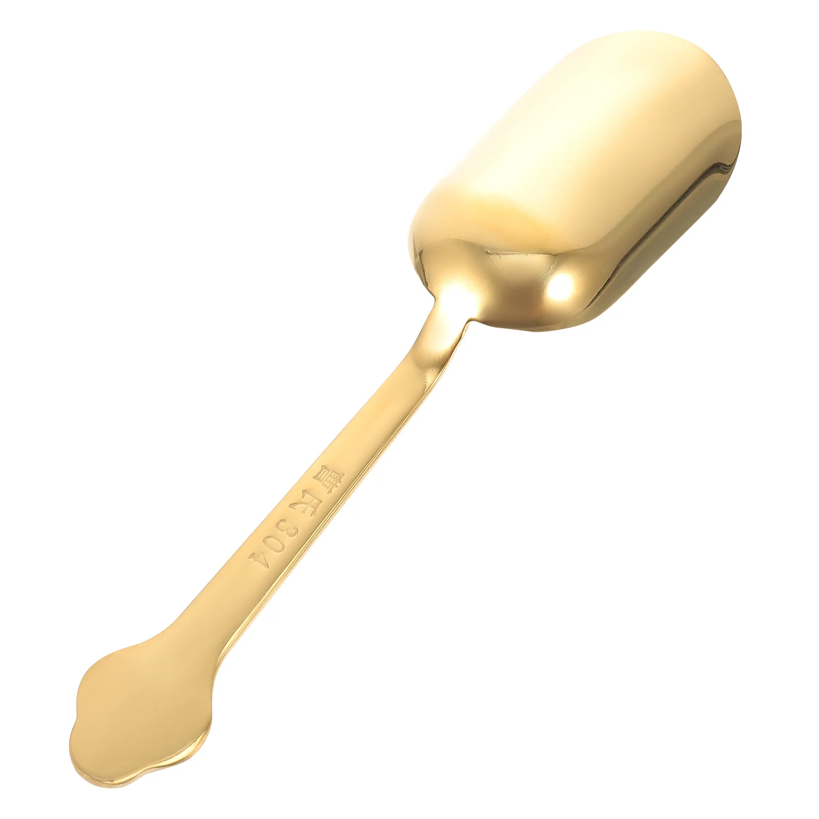 

Practical Stainless Steel Tea Spoon Salt Scoop Exquisite Design Compact Storage Easy Operation Tea Spoon