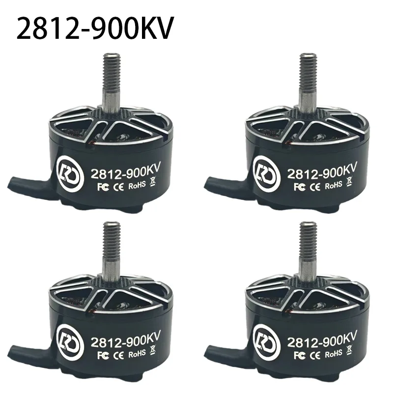 

4pcs 2812-900KV 3-6s brushless motor for FPV traverser, long-range traffic jam drone motor, model aircraft