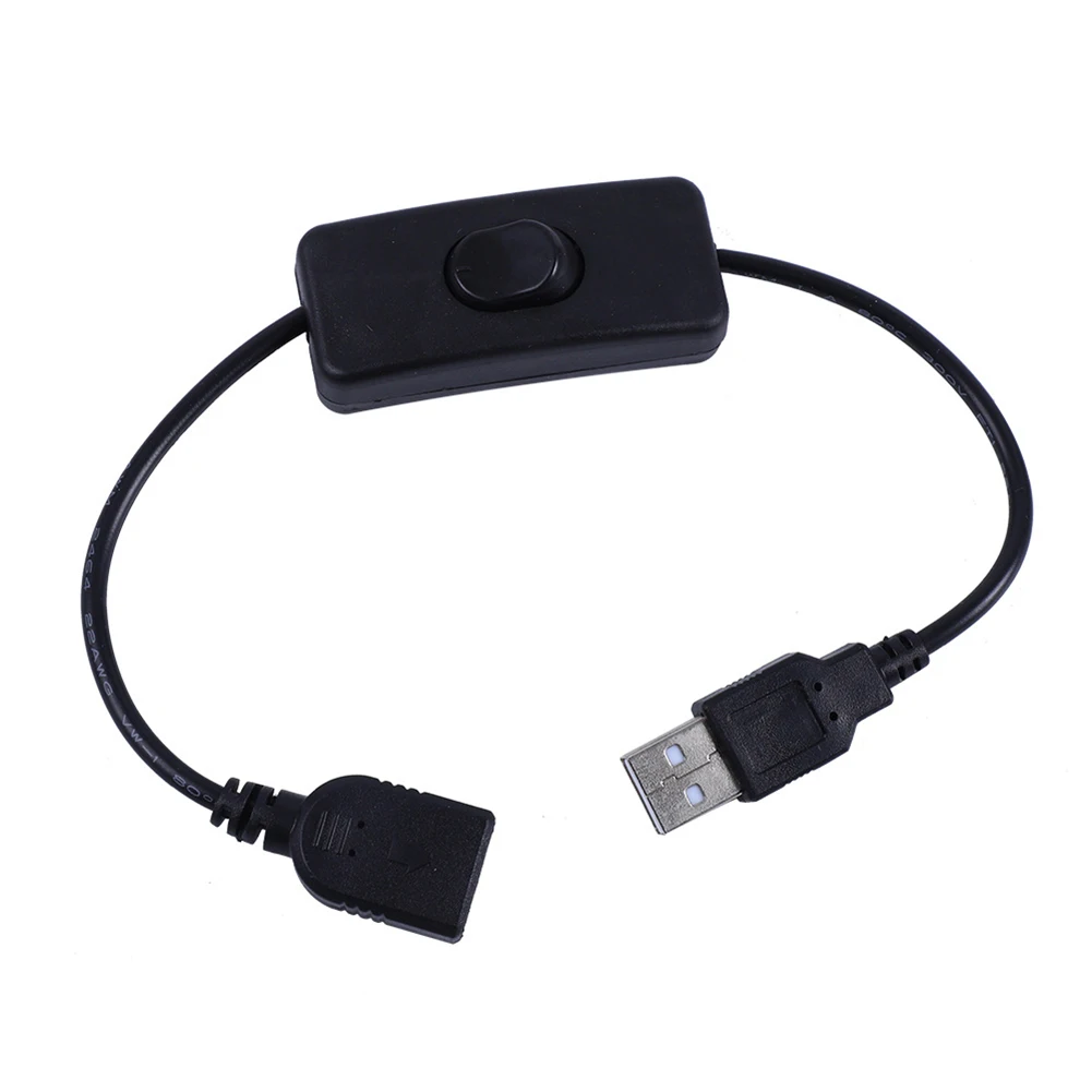 

Convenient black usb switch cable with small size and high stability Perfect for counter lights and cabinet switches