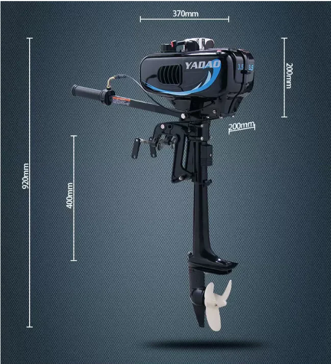 Wholesale/Retails YADAO Cheap Boat Motors 3.5HP 2-Stroke Fast Free Shipping CE Approved