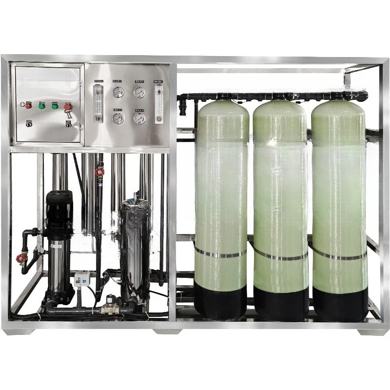 

Reverse osmosis water treatment equipment Large industrial water purifier Deionized commercial barrel 1 ton direct drinking