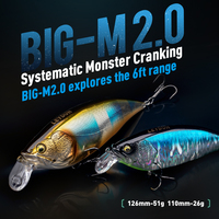 LEYDUN Floating Minnow Fishing Lures 126mm 110mm Good Action Hard Baits High Quality Crankbaits Wobblers Bass Pike Swimbait