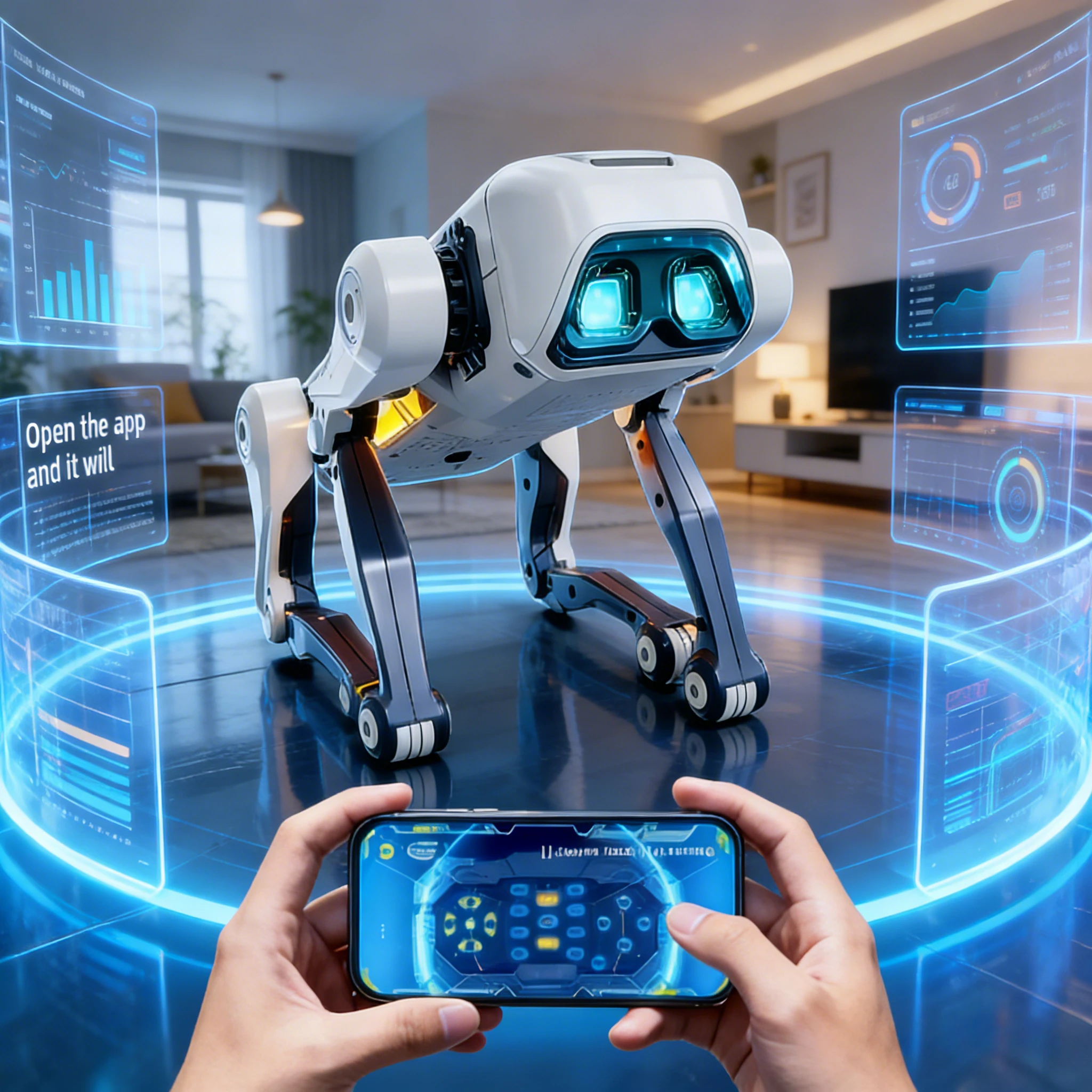 ✨   หุ่นยนต์สุนัขไบโอนิค AI สำหรับการเลี้ยงลูกแบบวิทยาศาสตร์ |   ของเล่นสุนัขกลไกควบคุมด้วยเสียงอัจฉริยะ