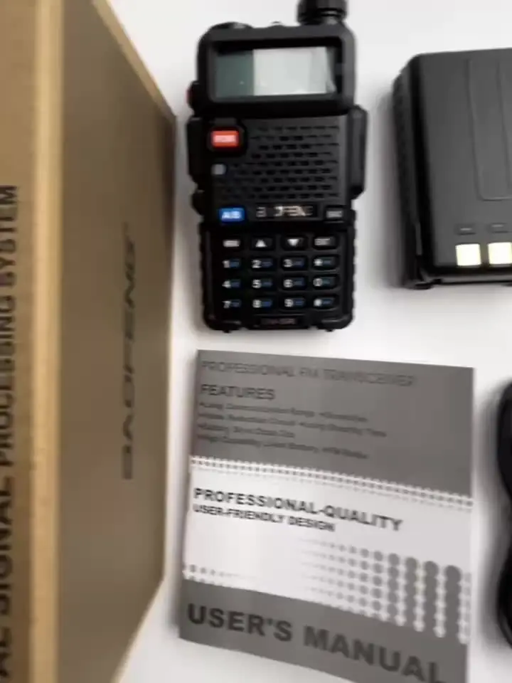 Baofeng UV-5R USB Lange Afstand Dual Band Ham Amateur Met Vhf Uhf Fm CB 128CH 2200mAh Portable Handheld Long Range Two Way Radio