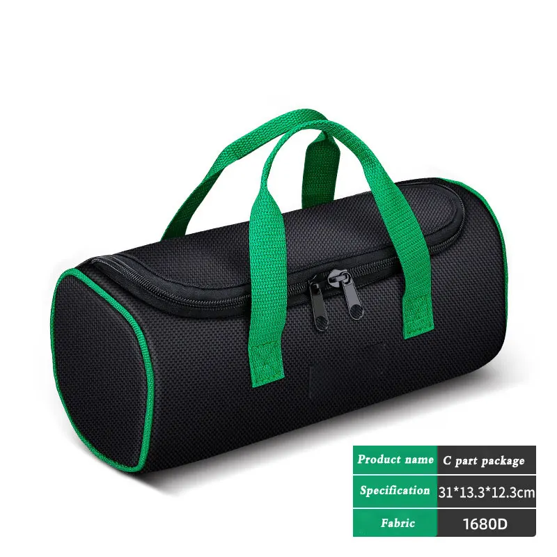 Large / Small Multifunctional Tool Bag Waterproof Wear-Resistant Durable 1680D Oxford Cloth Portable Tool Storage Tool Bag