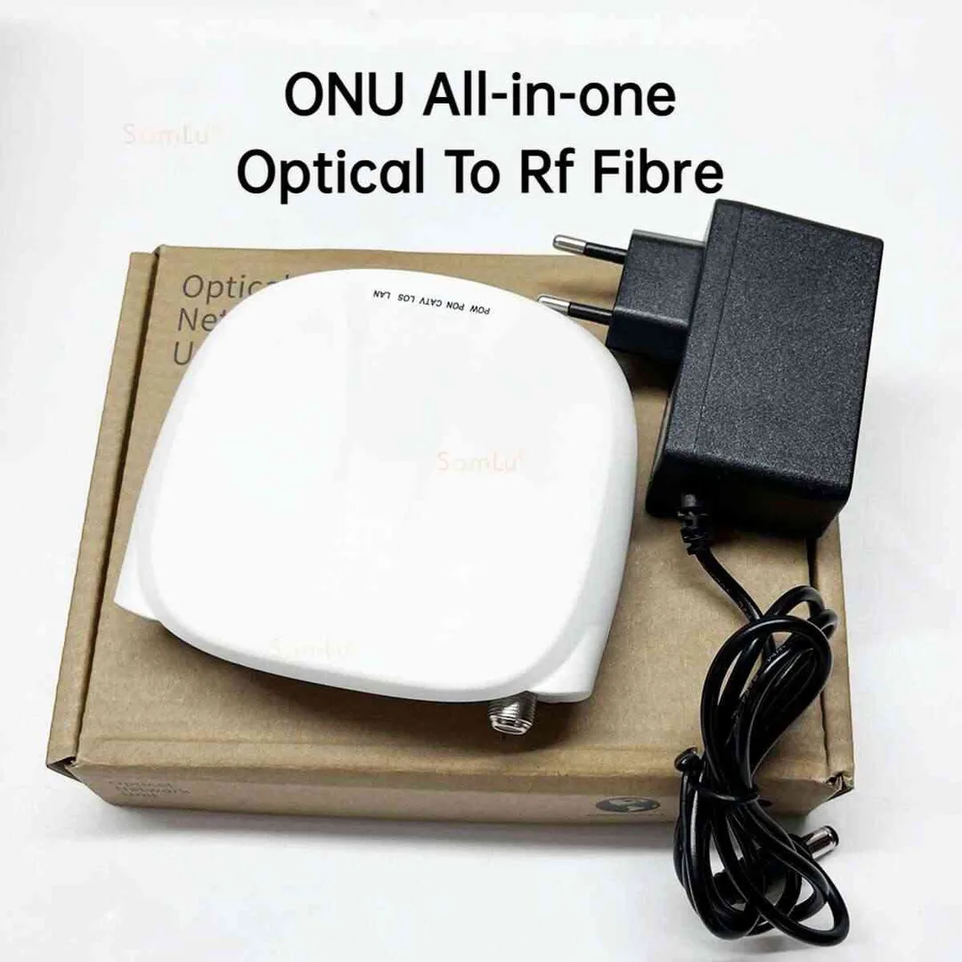 Gpon Epon ONU and CATV Optical Receiver + ONU All-in-one Optical To Rf Fibre To Network Port CATV+IPTV+Networking