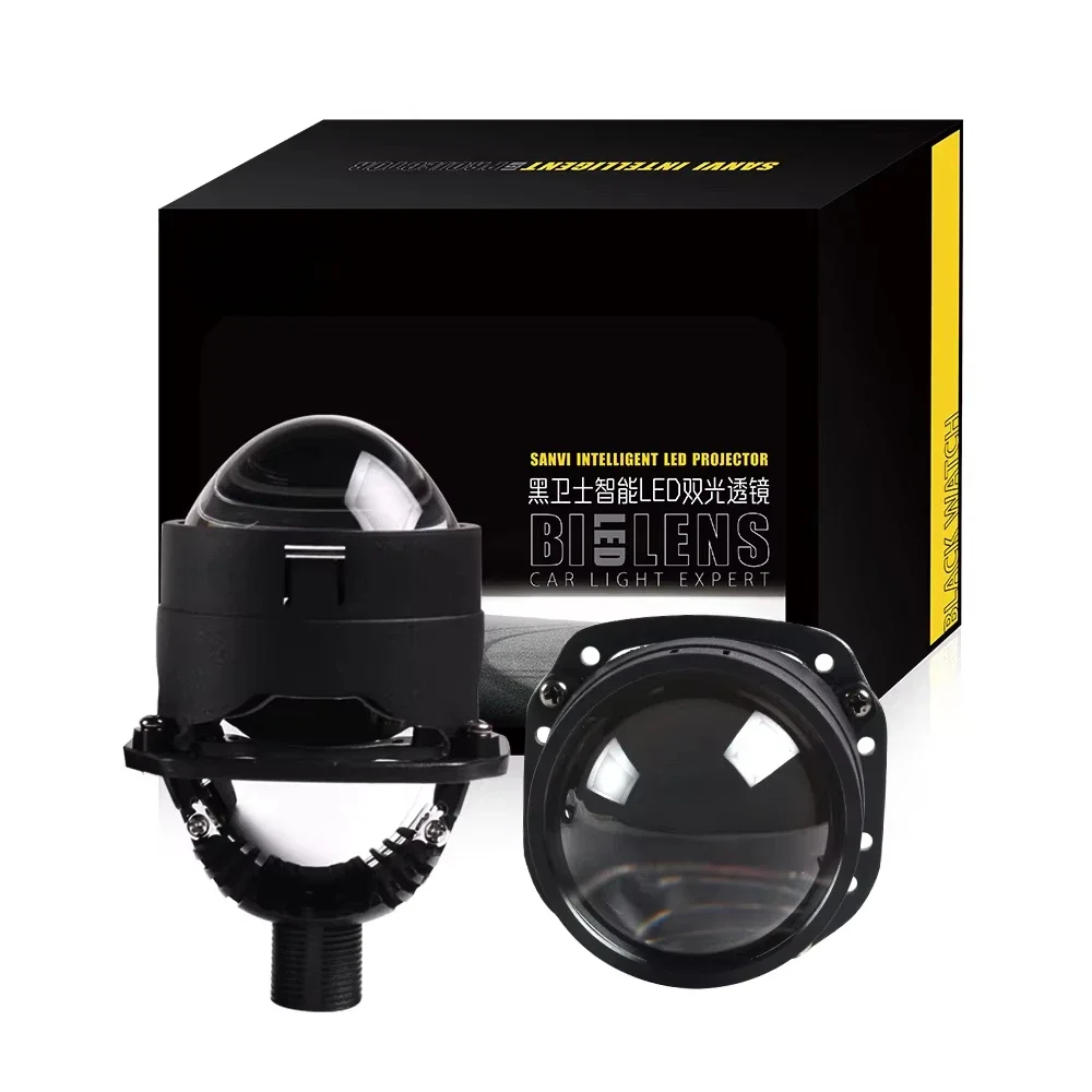 

Sanvi Hot Sale 2.5 inch S8 Lossless Car Light Emitting Diode Headlight 45W 6000K 3800LUX Dual Light Emitting Diode ProjectorLens