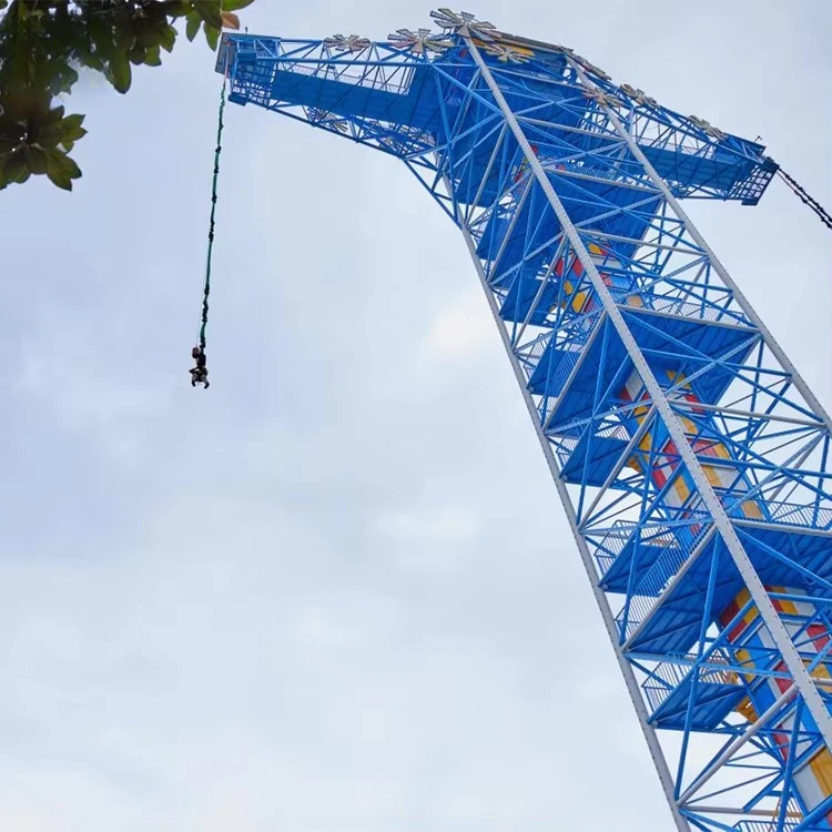 Large scenic amusement facilities Adult high-altitude extreme sports bungee jumping equipment