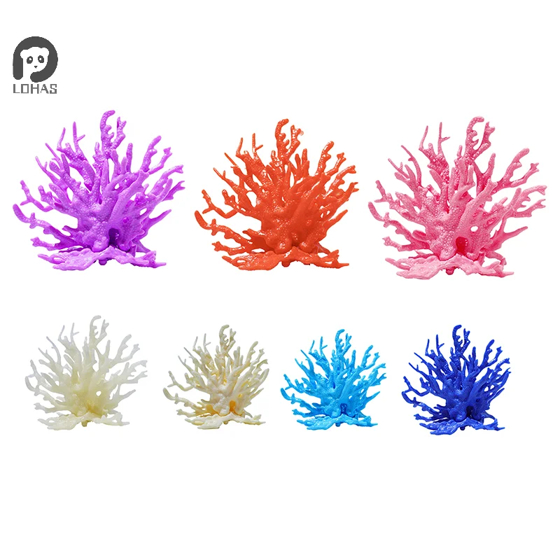 Coralline Artificial Fish Tank Decorations Aquarium Artificial PVC Plants Coral Ornaments Aquarium Landscape Aquarium