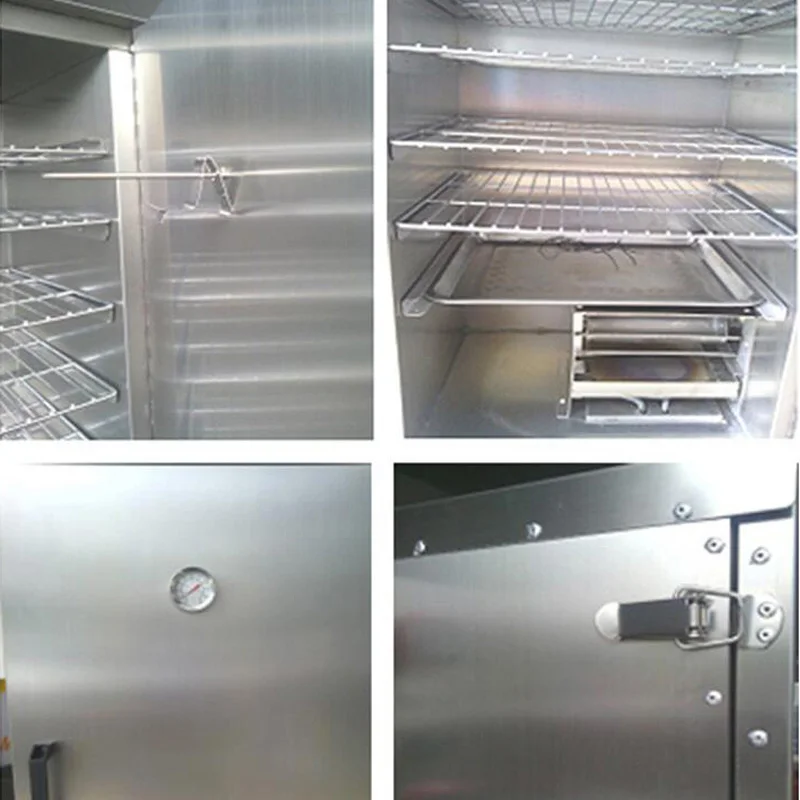 High Efficiency Electric Meat Smoker Machine 5 Layers Meat Fish Catfish Smoking Machine Drying Oven Chicken Smoker Machine