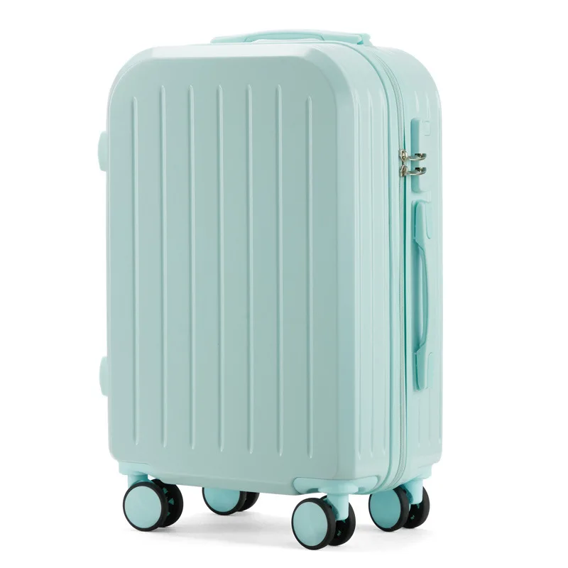 Small Fresh Suitcase 20 22 26 inch Trolley Case Light Password 24 Inch Travel Boarding Case Universal Wheel Password Luggage