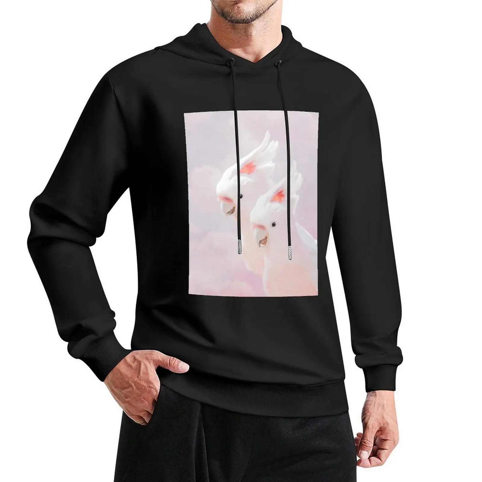 

Major Mitchell's Cockatoo Pullover Hoodie men's sweat-shirt autumn clothes new in hoodies & sweatshirts