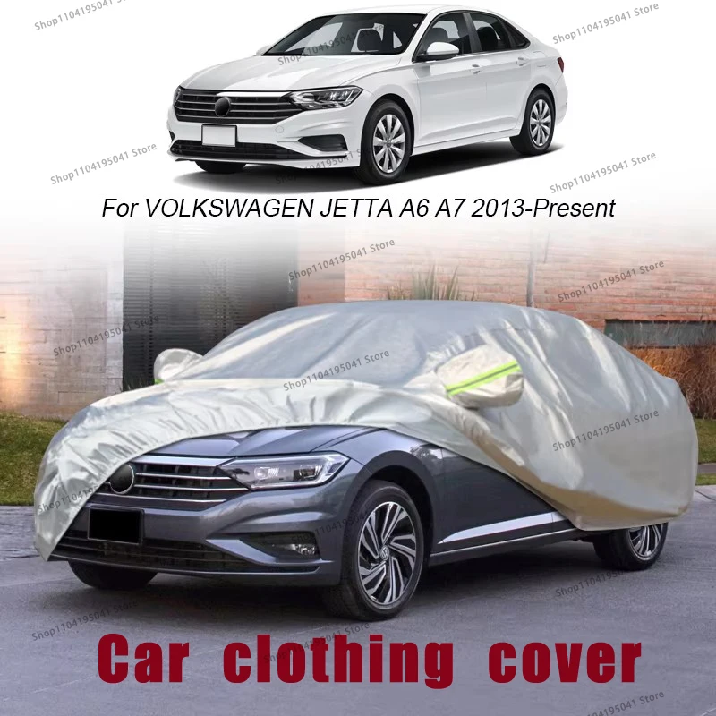 For VOLKSWAGEN jetta Full Car Cover Rain Frost Snow Car protective cover ,UV protection,Car paint protection