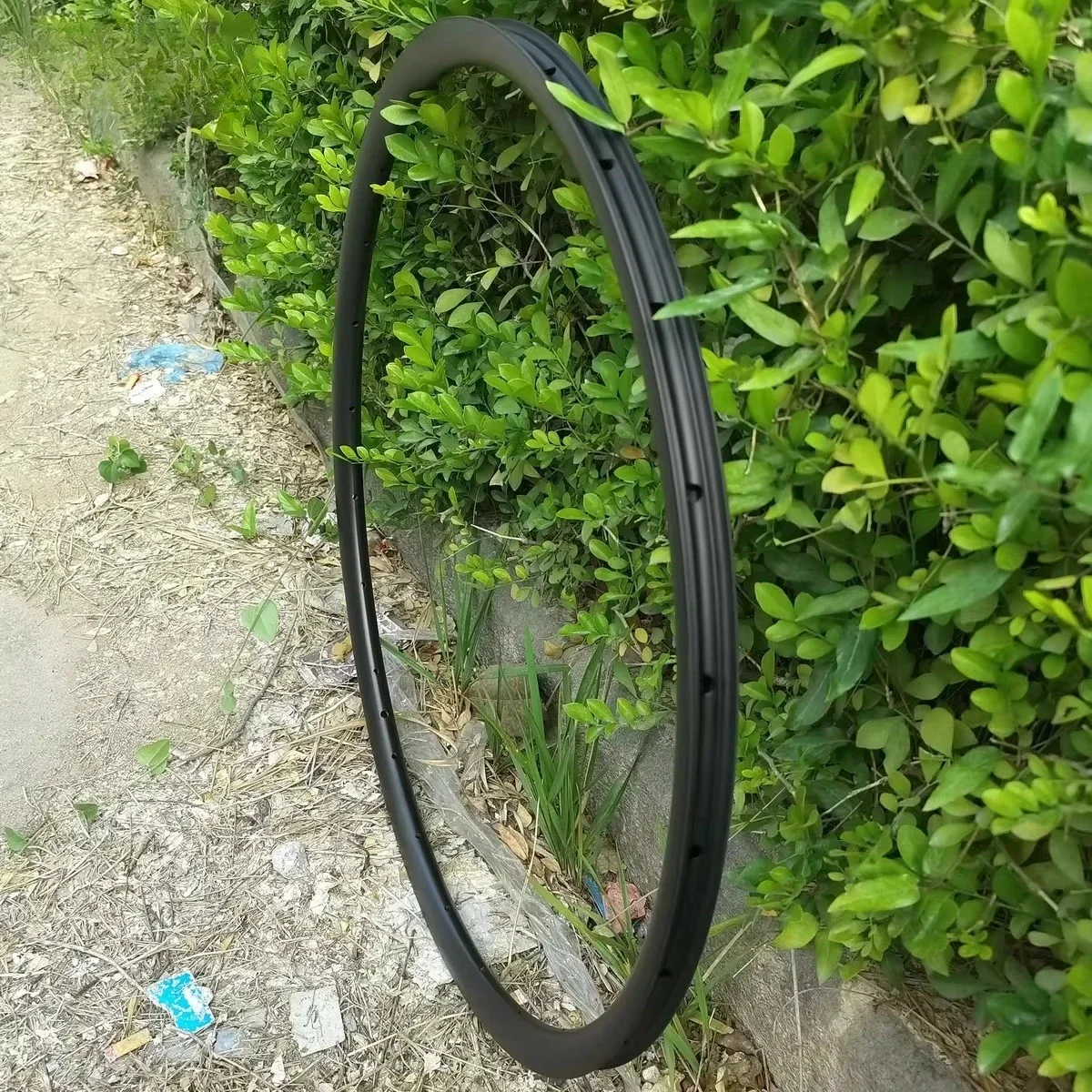29ER 650B Super Light XC MTB Cross Country Mountain Road Bike Carbon Fiber Rims Tubeless 24mm Width 24mm Profile Bicycle Parts
