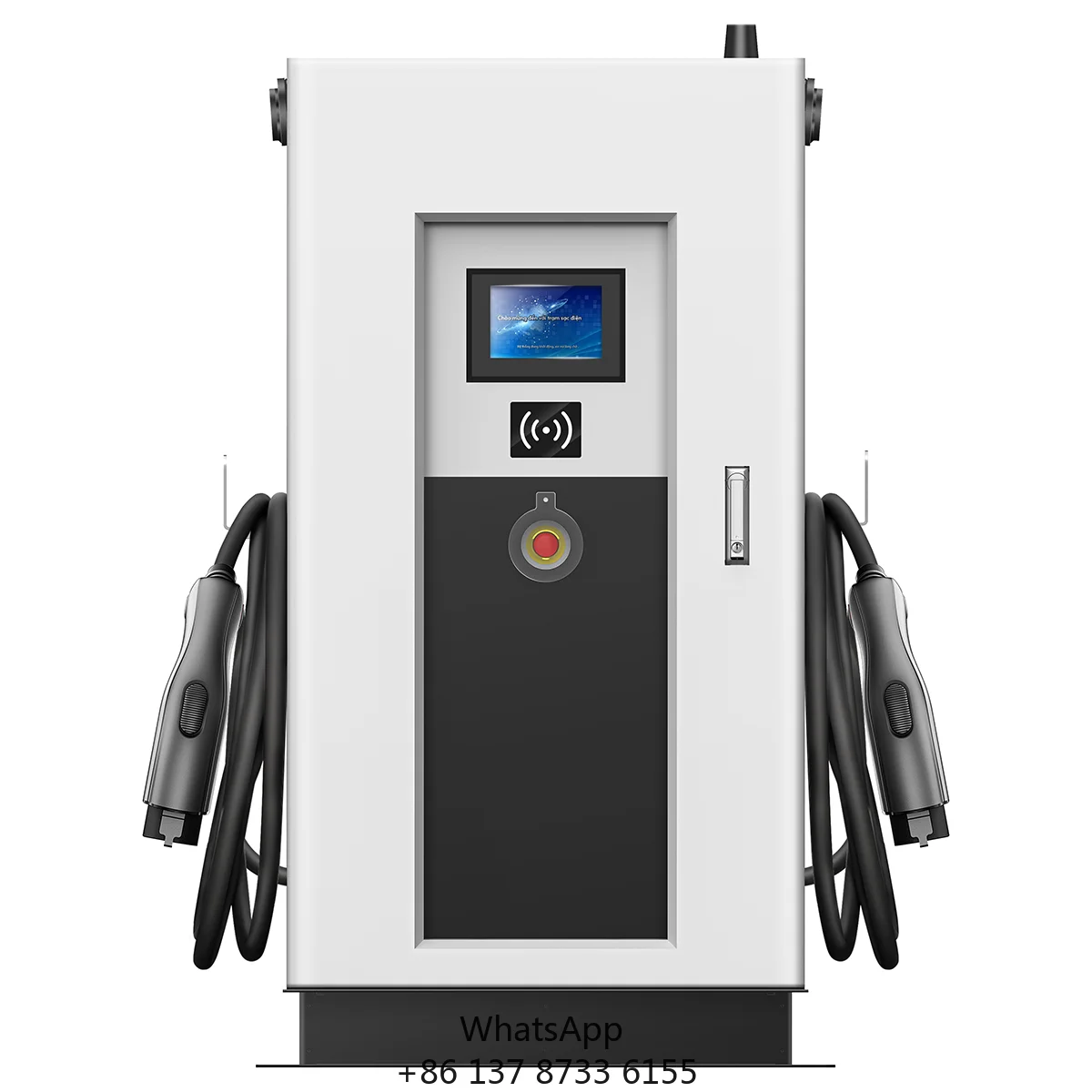 Factory Direct Sale Commercial DC EV Charger 2 Gun 60KW Charger Station Floor Mounted EV Charging Station