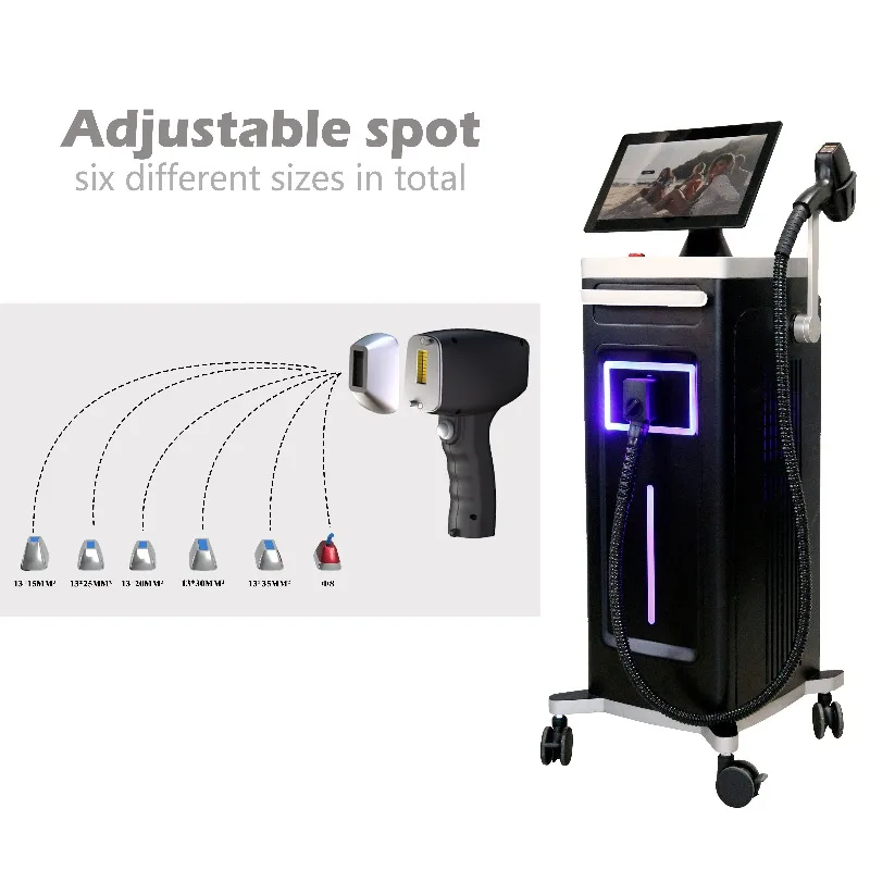 2000W 2400W Ice Titanium/ Diode Laser  Ice Platinum/Triple Wave 755 808 1064 Diode Laser Hair Removal Machine Price