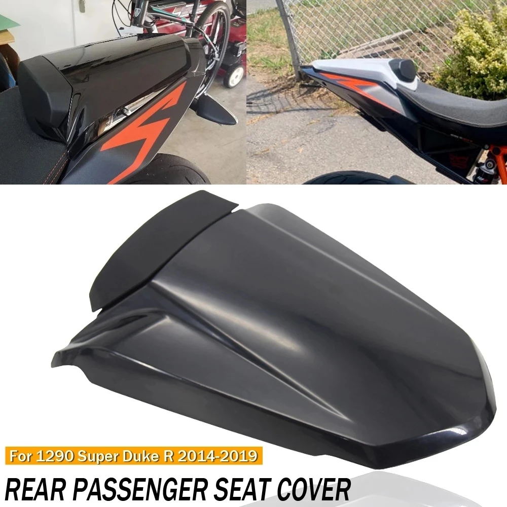 

Motorcycle Rear Seat Cover Cowl Fairing Pillion For 1290 Super Duke R Accessories Orange Black White 2014-2019 2018 2017 2016