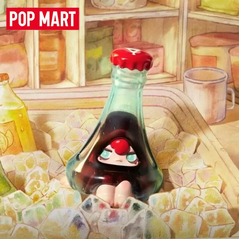 

POP MART 1001MOONS Where Is The Elephant Slide Series Mystery Box Очаровательная фигурка для детской площадки идеально подходит для любителей детства