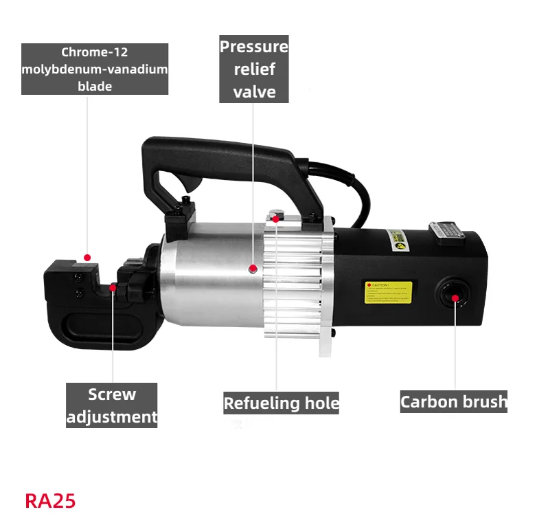 أحدث آلة قطع حديد التسليح المحمولة RA16 #4