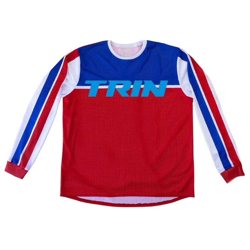 

Наряд для соревнований, мотоцикл, внедорожный, уличный велосипед, летняя мужская и женская дышащая спортивная футболка с длинными рукавами