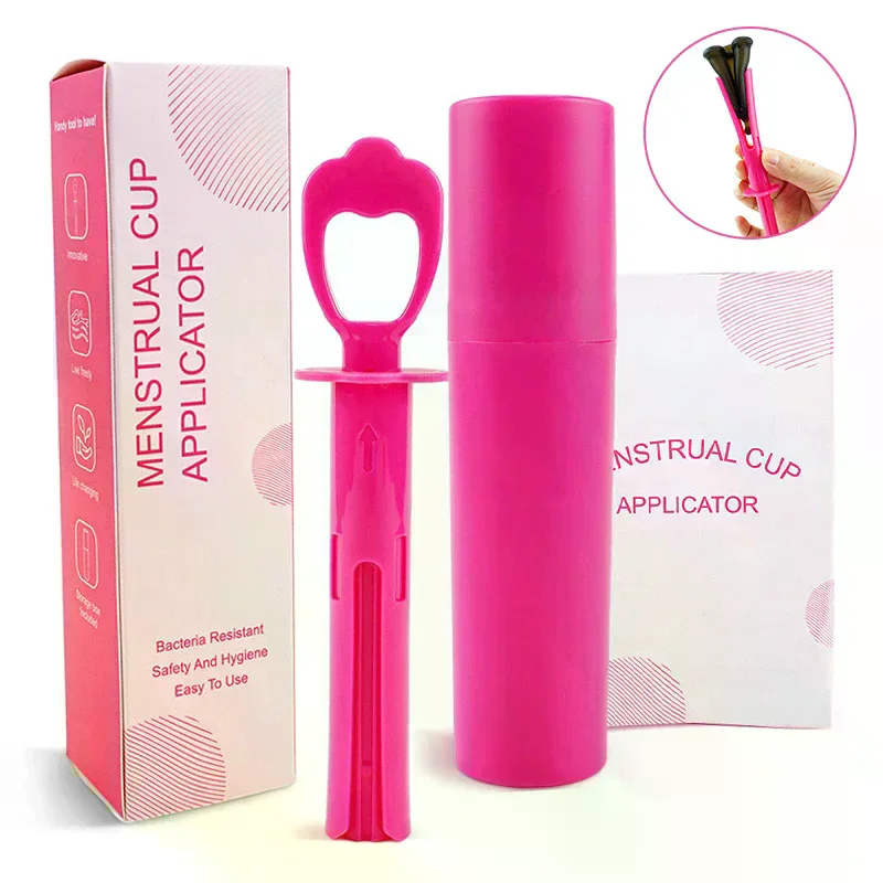 Plastic Menstrual Disc Menstrual Cup Booster Portable  Feminine Hygiene Product Leak-Proof Menstrual Period