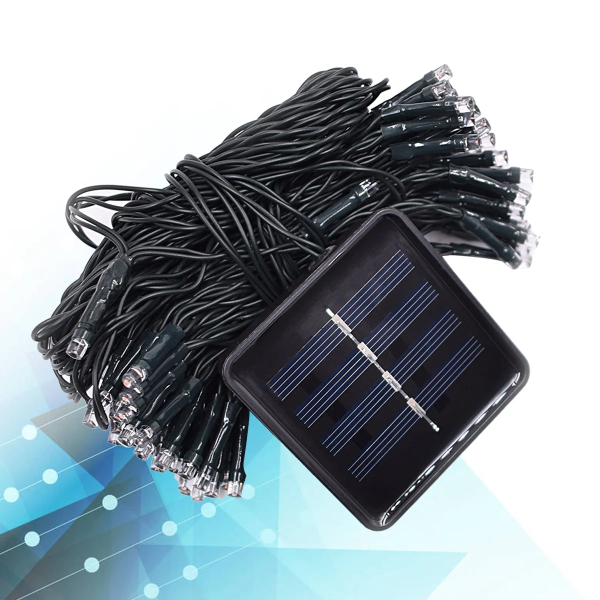 12 metri 100 LED luci solari per esterni luci da giardino ad energia solare luci da giardino paesaggio strada percorso illuminazione giardino noi