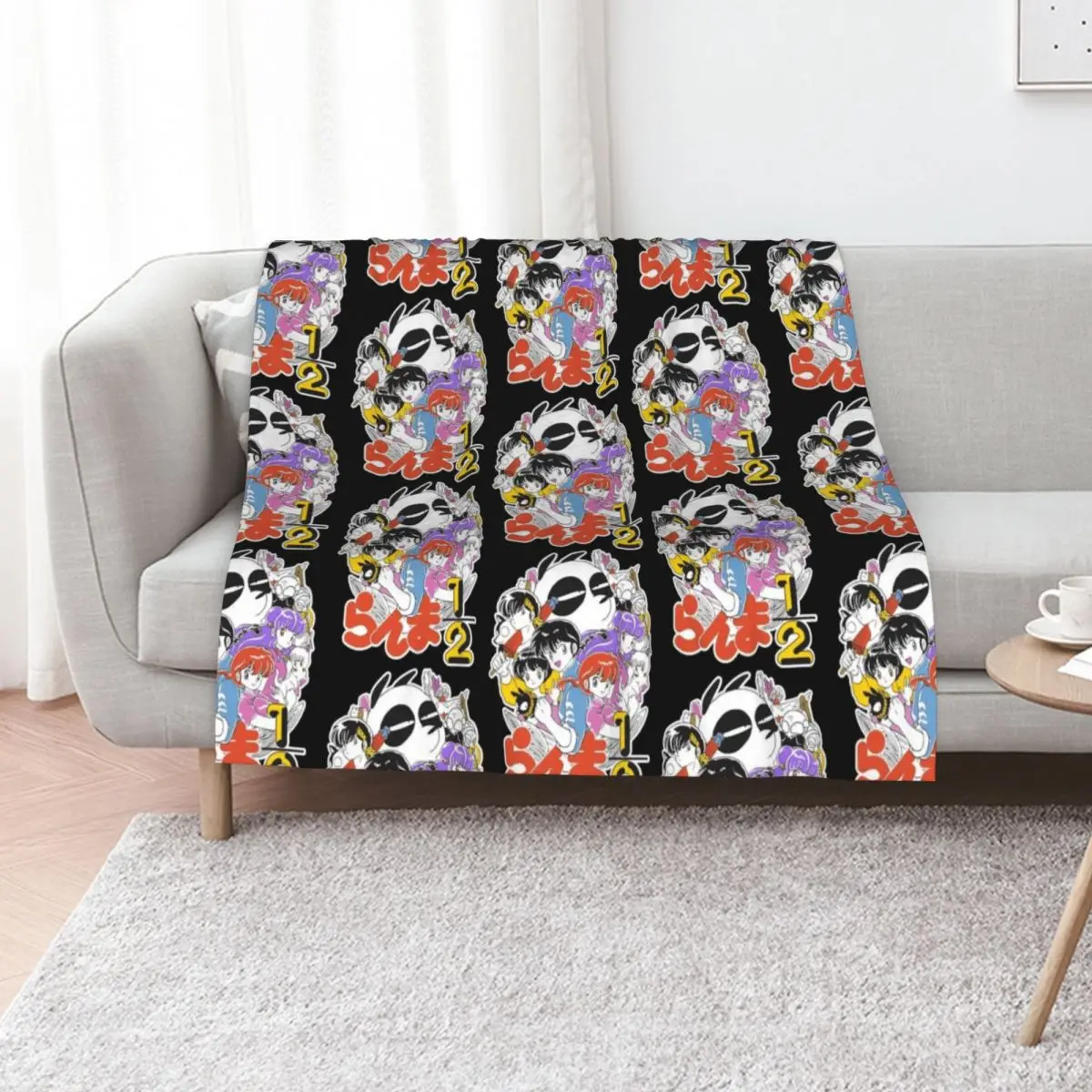Changing warrior Throw Blanket Compact Warm Blanket for Car Road Trip