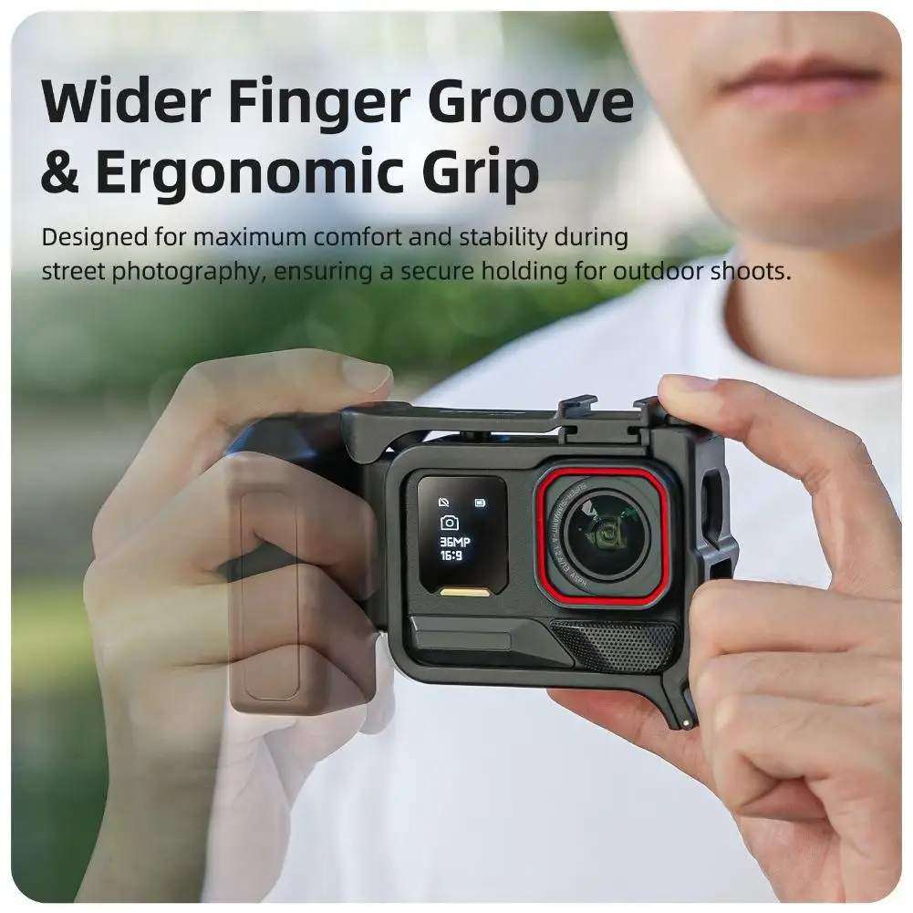 �y�Z�[�����z�X�g���[�g�t�H�g�O���t�B�[�p�n���h���AVlog�N�C�b�N�����[�X�O���b�v�t���[���ADJI Osmo Action 5 Pro / Action 4 / Action 3�����Insta360 Ace Pro 2/1�Ή�