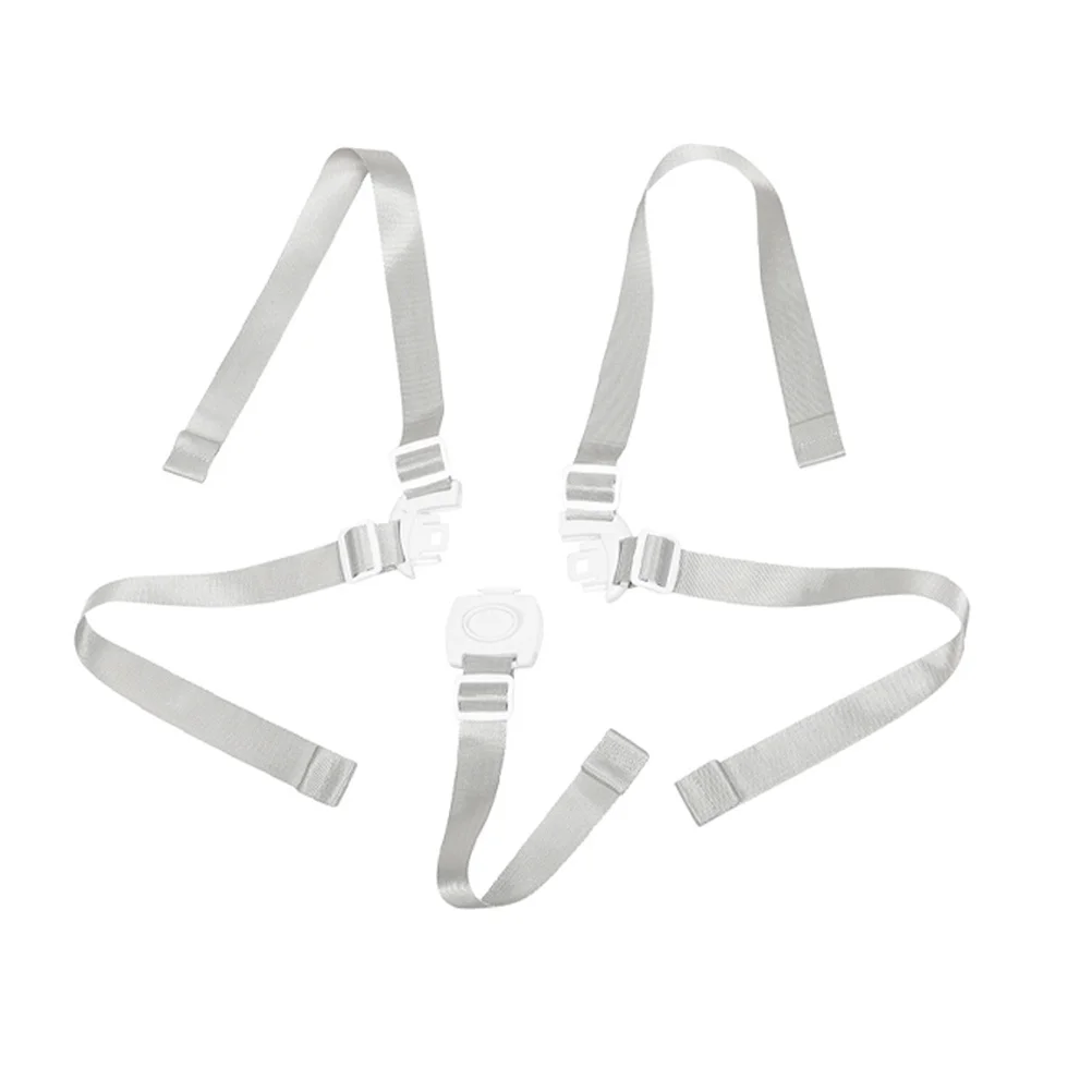 5 قطعة حزام أمان الطفل قابل للتعديل العالمي كرسي أطفال حزام يدفع باليدين كرسي مرتفع حزام الأمان قابل للتعديل الطفل تسخير #4