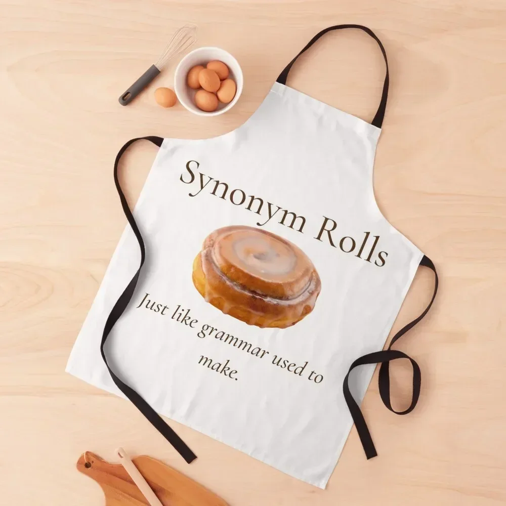 Synonym Rolls - Just Like Grammar Used To Make Apron Kitchen Man Women's Dress Apron