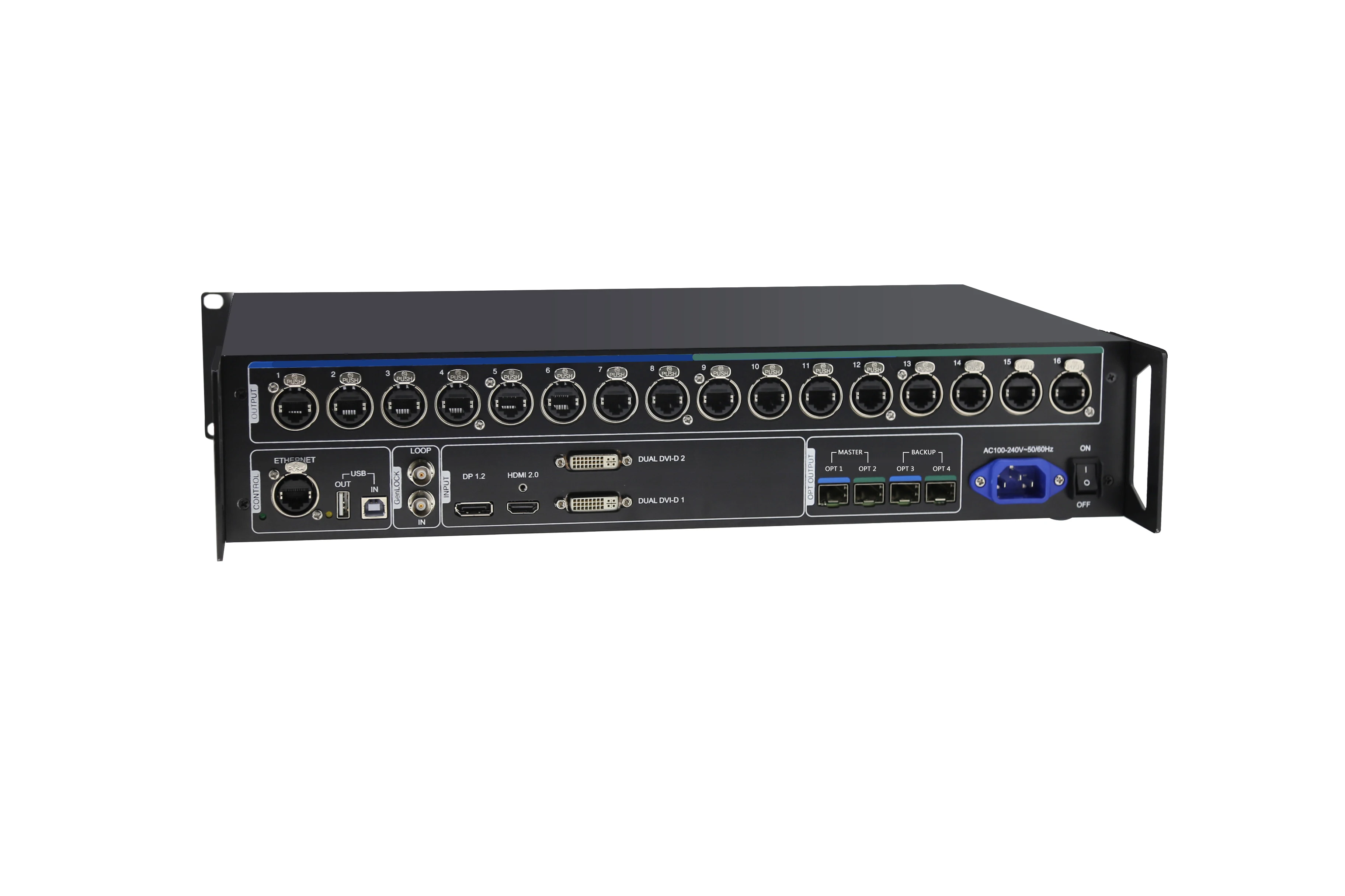 Controlador de Display LED Video Wall, Cartão de Envio Novastar, 8K, 4K, 2K, HD, MCTRL4K, 3840x1920, 3840x2160